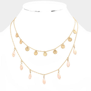 Layered necklaces