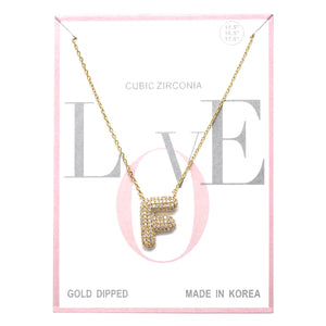 Pendant necklaces