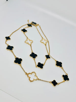 Clover style necklaces