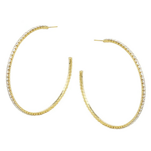 Hoop earrings