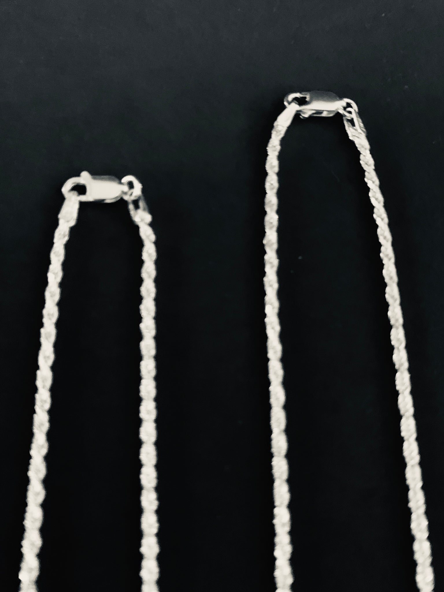 Sterling silver chains