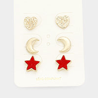 Stud earrings