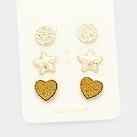 Stud earrings