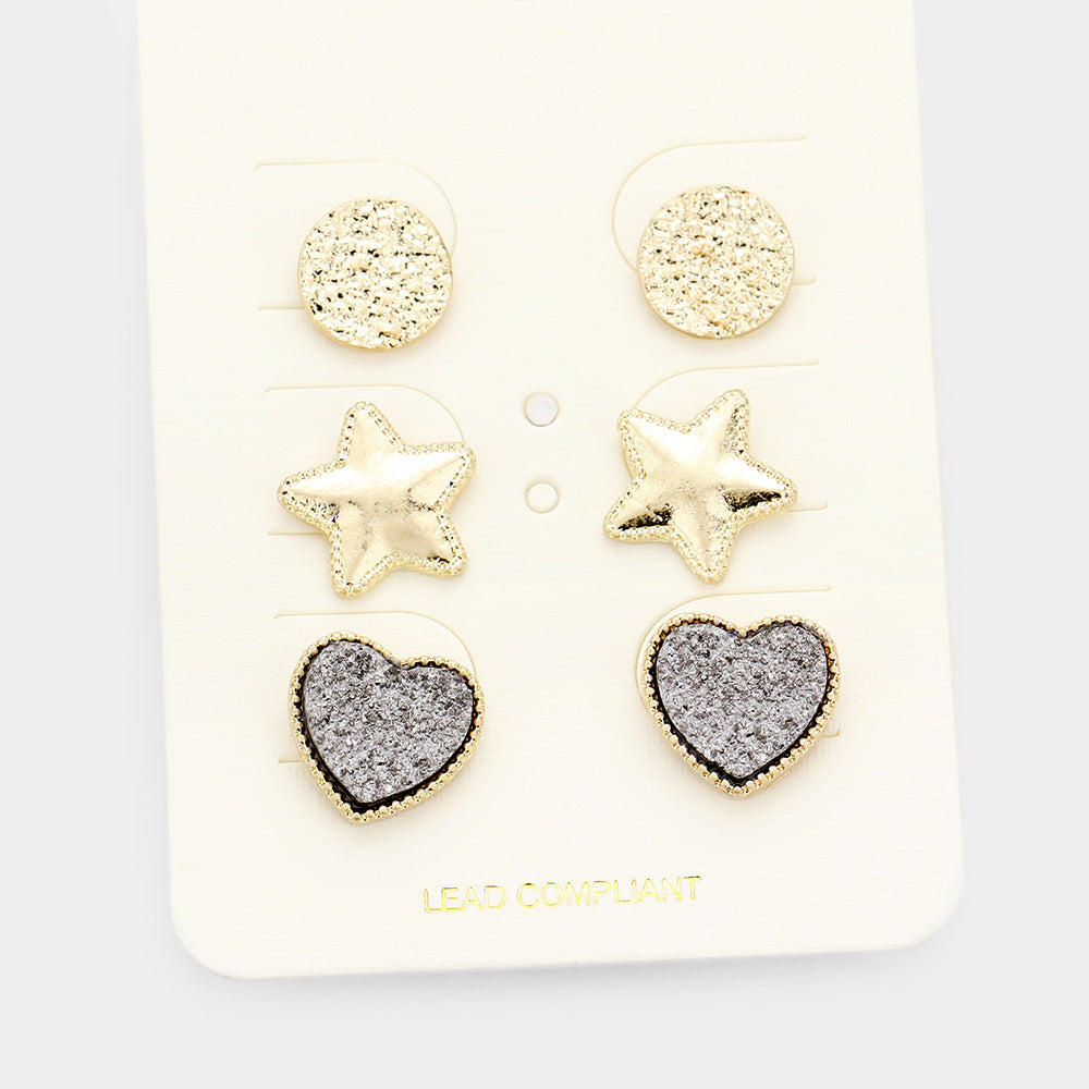 Stud earrings