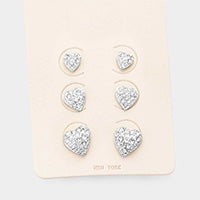 Stud earrings