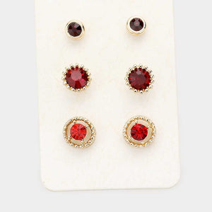 Stud earrings