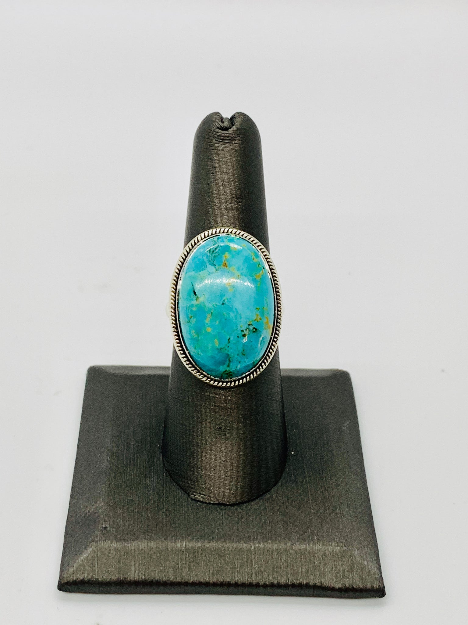 Natural stone rings