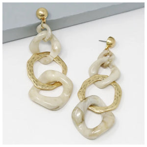 Chunky urban earrings